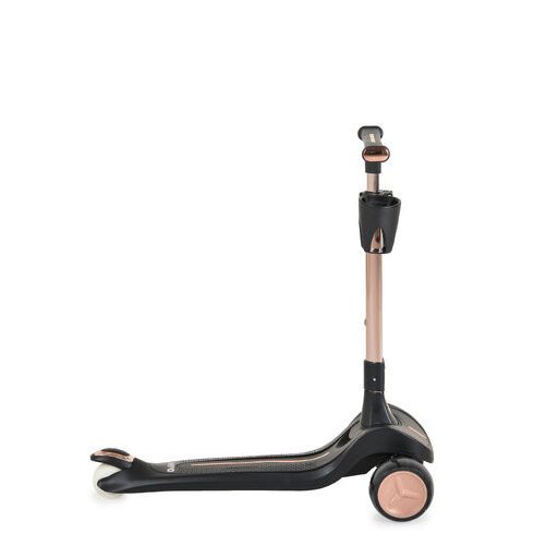 BYOX Aero roller, összecsukható, 50kg-ig, 3 kerekű, arany váz fekete