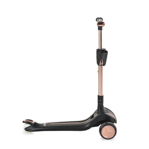 BYOX Aero roller, összecsukható, 50kg-ig, 3 kerekű, arany váz fekete