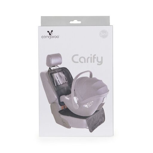 Cangaroo Carify ülésvédő 3in1 fekete