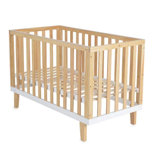 CANGAROO Whisper fa babaágy 3 magasságban állítható 60x120cm natur