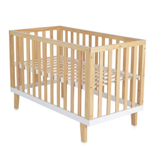 CANGAROO Whisper fa babaágy 3 magasságban állítható 60x120cm natur