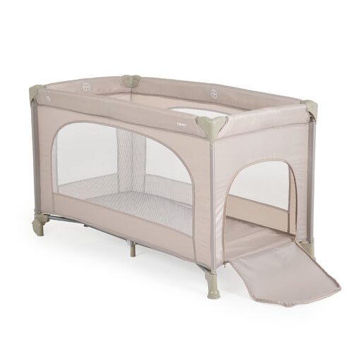 Uno utazóágy1 szintes zippes kibújóval bézs