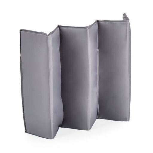 Uno utazóágy1 szintes zippes kibújóval szürke