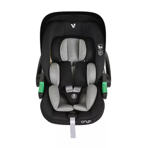 Cangaroo Onyx autós hordozó 40-87cm-ig bővíthető, forgatható szürke