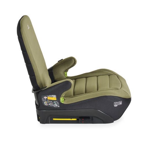 Cangaroo Galaxy ülésmagasító háttámlával 125-150cm, isofix zöld