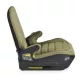   Cangaroo Galaxy ülésmagasító háttámlával 125-150cm, isofix zöld