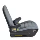   Cangaroo Galaxy ülésmagasító háttámlával 125-150cm, isofix szürke