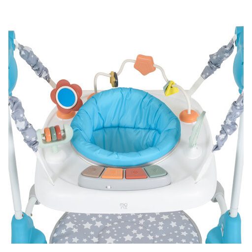 MONI Hop baba ugráló kék