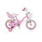 Byox flower pinky gyerek kerékpár 14es lány pink