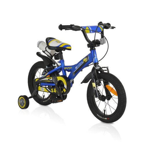 Byox rapid gyerek kerékpár 14es méret fiú kék
