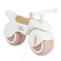   BYOX Mini cruze futóbicikli, ráülős járgány, kismotor, zenélő, óriás kerekekkel fehér