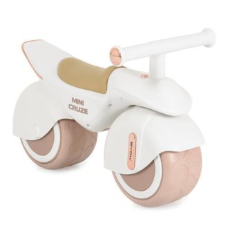   BYOX Mini cruze futóbicikli, ráülős járgány, kismotor, zenélő, óriás kerekekkel fehér