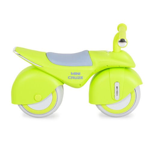 BYOX Mini cruze futóbicikli, ráülős járgány, kismotor, zenélő, óriás kerekekkel uv zöld