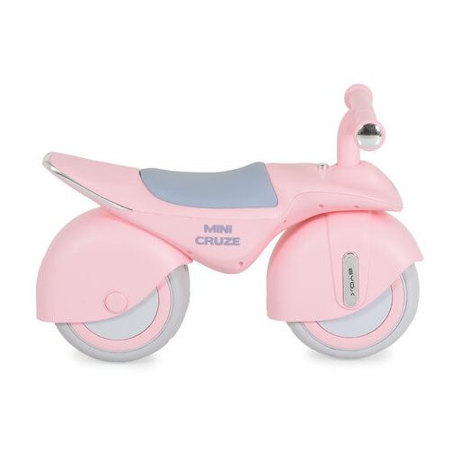 BYOX Mini cruze futóbicikli, ráülős járgány, kismotor, zenélő, óriás kerekekkel rózsaszín