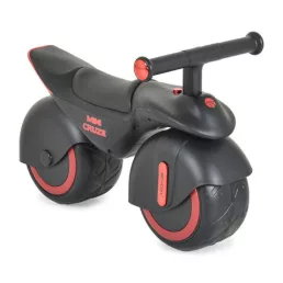   BYOX Mini cruze futóbicikli, ráülős járgány, kismotor, zenélő, óriás kerekekkel fekete