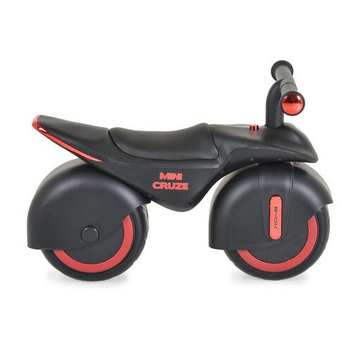 BYOX Mini cruze futóbicikli, ráülős járgány, kismotor, zenélő, óriás kerekekkel fekete