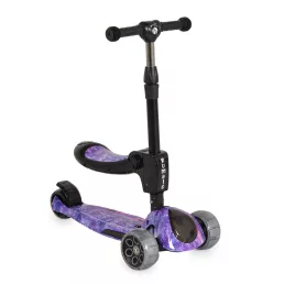 BYOX Rumble roller ráülős, átalakítható lila/fekete