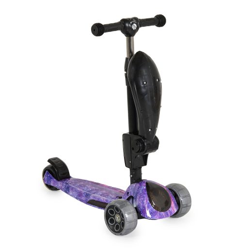 BYOX Rumble roller ráülős, átalakítható lila/fekete