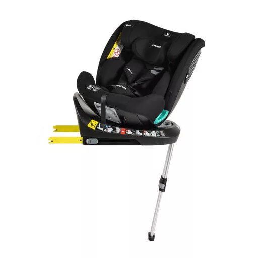 I-protect autós ülés 40-150cm támasztólábbal 360 forgatható fekete