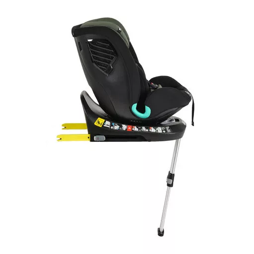 I-protect autós ülés 40-150cm támasztólábbal 360 forgatható zöld