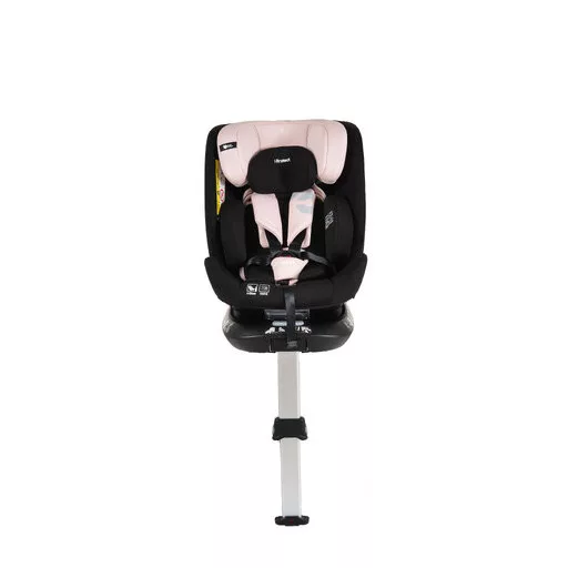 I-protect autós ülés 40-150cm támasztólábbal 360 forgatható pink