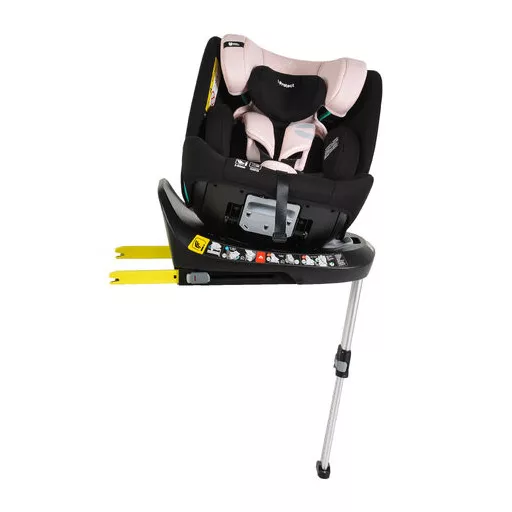 I-protect autós ülés 40-150cm támasztólábbal 360 forgatható pink
