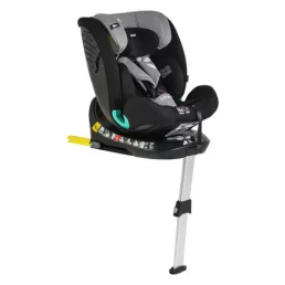   I-protect autós ülés 40-150cm támasztólábbal 360 forgatható steel/szürke