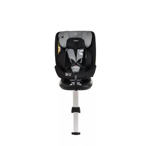 I-protect autós ülés 40-150cm támasztólábbal 360 forgatható steel/szürke