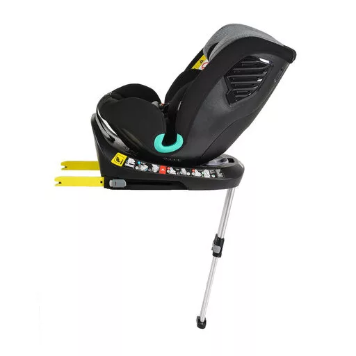 I-protect autós ülés 40-150cm támasztólábbal 360 forgatható steel/szürke