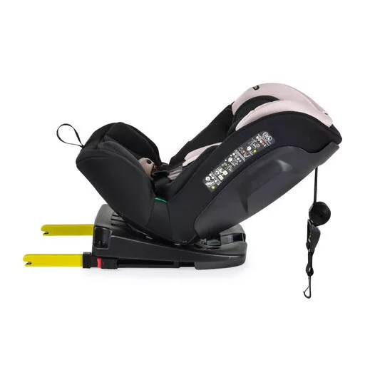 Vamos autós ülés 40-150cm 360 forgatható pink