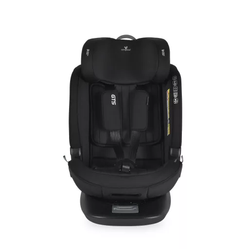 Cangaroo Gts prémium autós ülés 40-150cm sps, 360fokban forgatható fekete