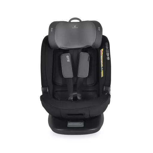 Cangaroo Gts prémium autós ülés 40-150cm sps, 360fokban forgatható szürke