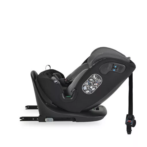 Cangaroo Gts prémium autós ülés 40-150cm sps, 360fokban forgatható szürke