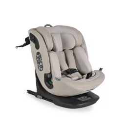   Cangaroo Gts prémium autós ülés 40-150cm sps, 360fokban forgatható bézs