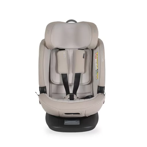 Cangaroo Gts prémium autós ülés 40-150cm sps, 360fokban forgatható bézs