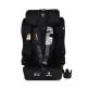   MONI Security autós ülés belső övvel, isofix, ajándék 2plüss+párna 76-150cm fekete