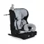 MONI Security autós ülés belső övvel, isofix, ajándék 2plüss+párna 76-150cm szürke