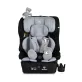   MONI Security autós ülés belső övvel, isofix, ajándék 2plüss+párna 76-150cm szürke