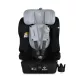   MONI Security autós ülés belső övvel, isofix, ajándék 2plüss+párna 76-150cm szürke
