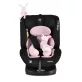   MONI I-maxx autós ülés, isofix, forgatható, 2 plüss+párna 40-150cm pink