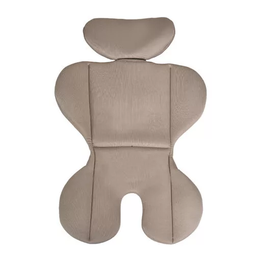MONI Rock autós ülés 76-150cm, 2játékkal, pohártartó, belső öv, isofix nélkül bézs