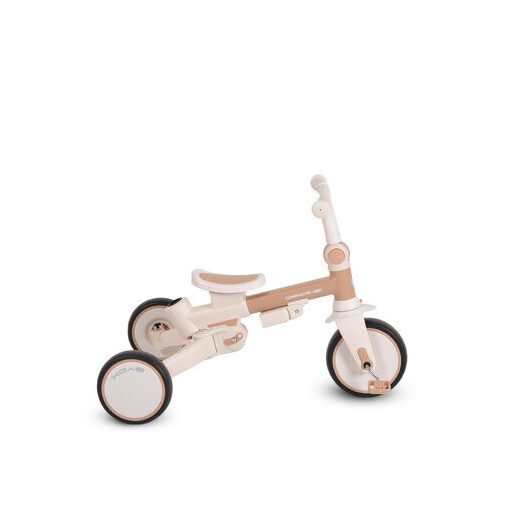 MONI Compacto új 3in1 tricikli multifunkciós, futóbiciklivé alakítható bézs