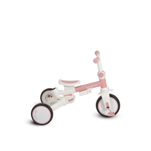 MONI Compacto új 3in1 tricikli multifunkciós, futóbiciklivé alakítható pink