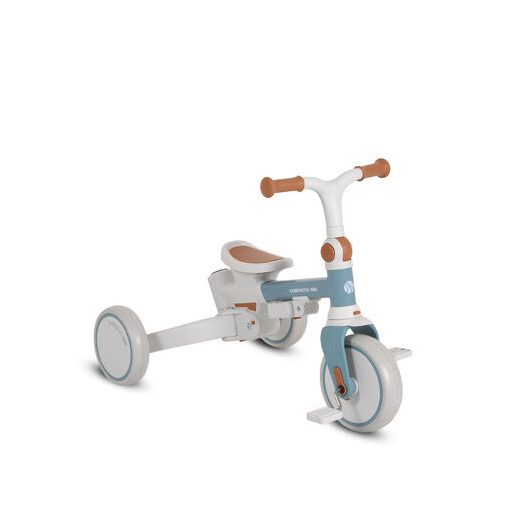 MONI Compacto új 3in1 tricikli multifunkciós, futóbiciklivé alakítható kék