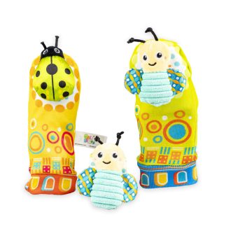   Bali bazoo 82624 méhecskés zokni és csukló csörgő szett