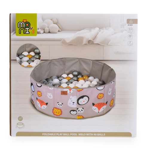 MONI Labdamedence melo 90 labdával összecsukható állatos