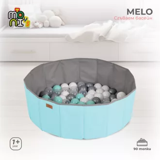 MONI Labdamedence melo 90 labdával összecsukható menta
