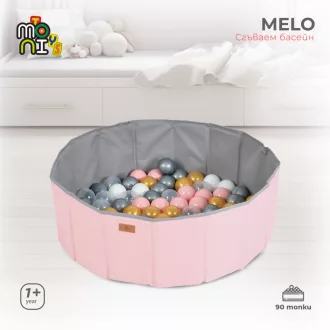 MONI Labdamedence melo 90 labdával összecsukható pink