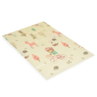   MONI Xpe új pasztel összecsukható szőnyeg 120*180cm park/ macis