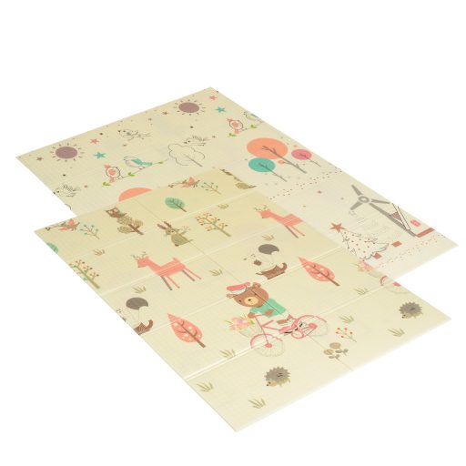 MONI Xpe új pasztel összecsukható szőnyeg 120*180cm park/ macis